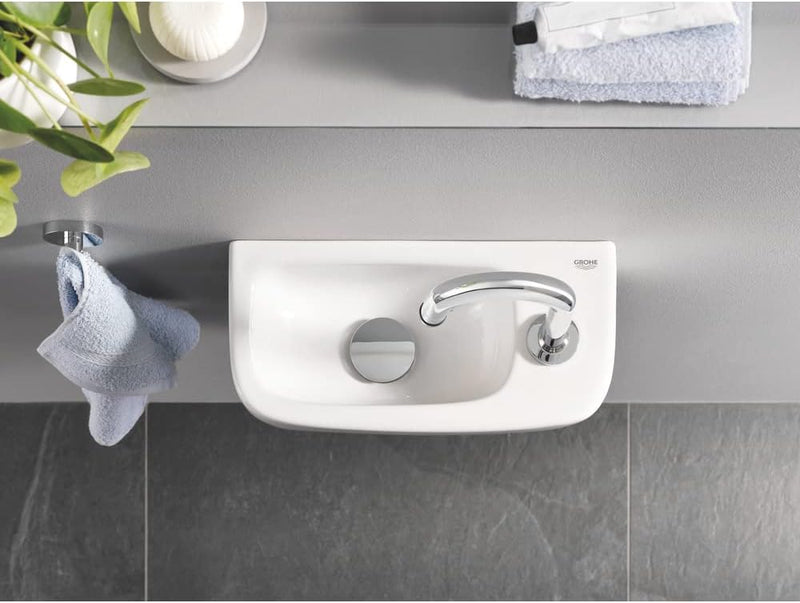 GROHE Universal Waschtisch-Standventil (DN15, C-Auslauf, langlebige Oberfläche), chrom, 20201000, Ch