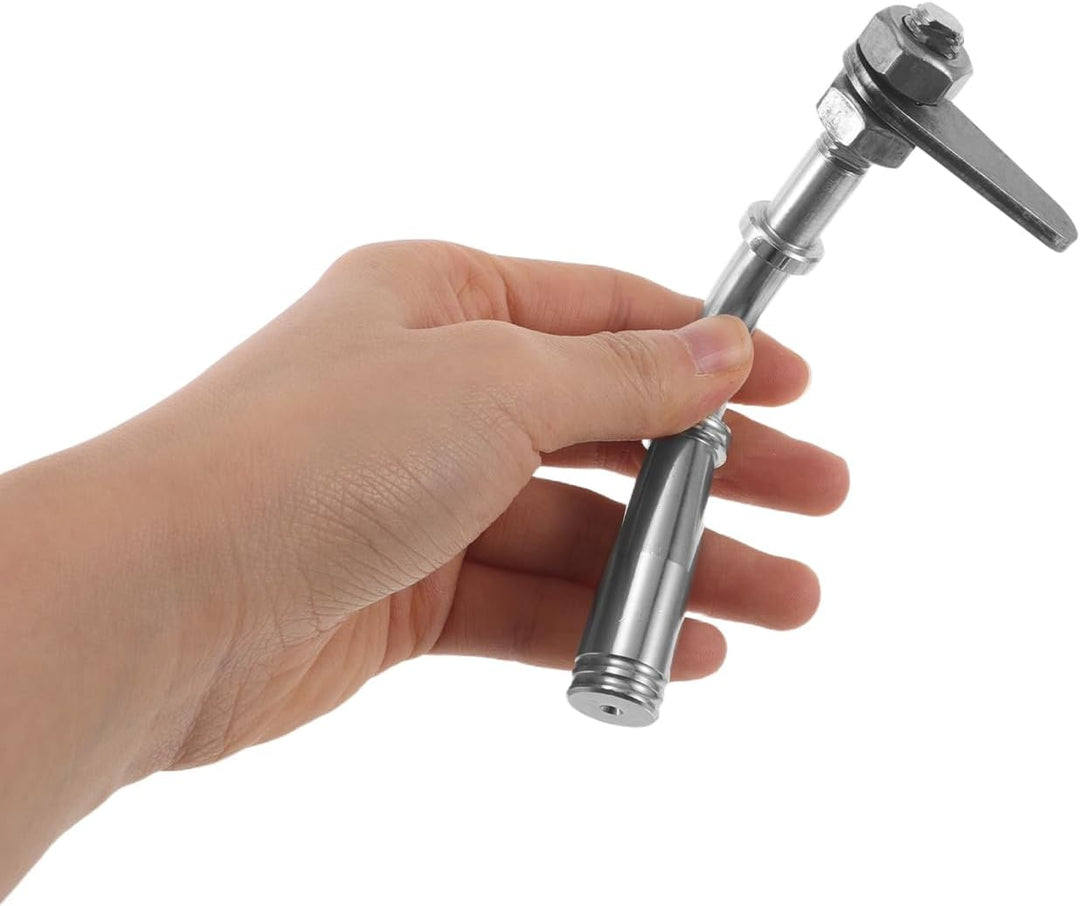 Homoyoyo Kamingriff Ersatzgriff Holzofen Rutschfest aus Robustem Material mit Ergonomischem Federgri