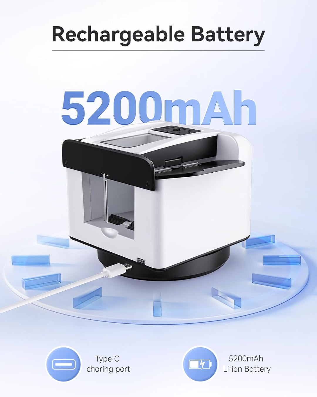 Automatischer Kartenmischer und Dealer 2-in-1, 2 Deck 360° Rotierende Dealing-Maschine für 12 Spiele