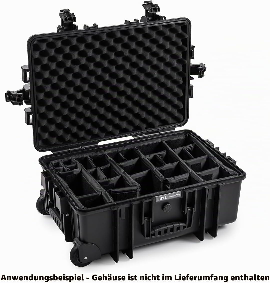 Variable Facheinteilung für deinen robusten - B&amp;W Typ 6700 - Outdoor Transportkoffer Facheinteilung