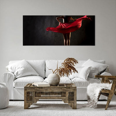 Wandbilder Dekoration Wohnzimmer Schönheit Körper Tänzer Mädchen Panorama Bilder auf Leinwand 120x50