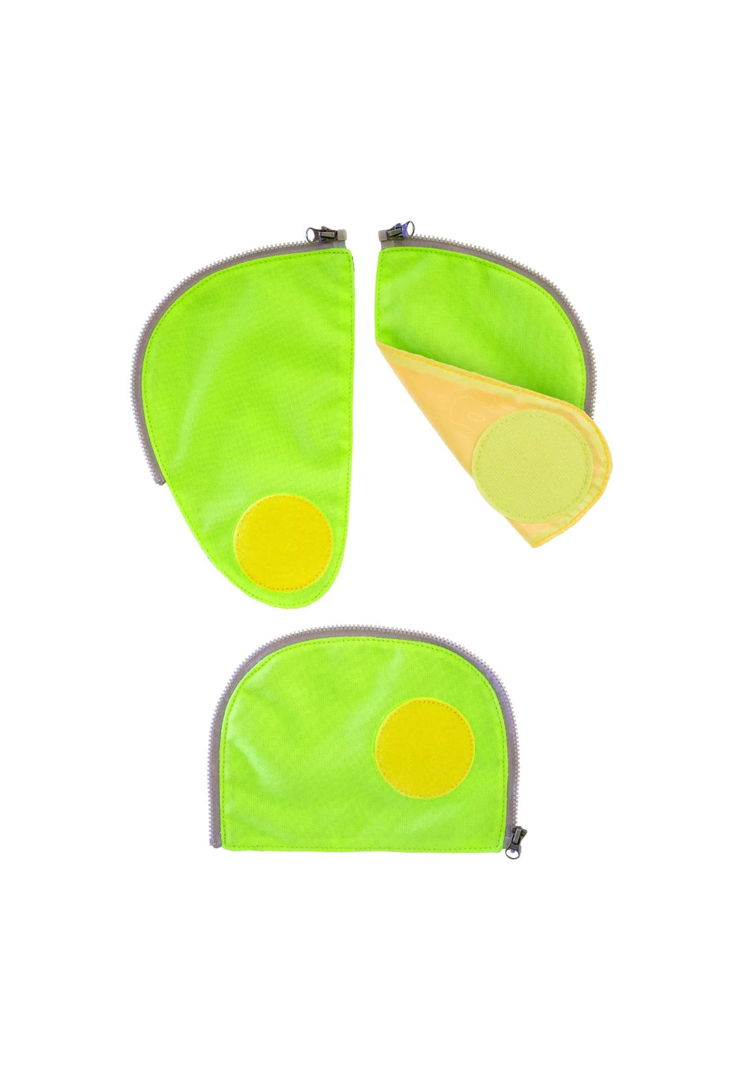 ergobag Fluo Zip Set Sichtbarkeits-Set pack gekauft vor Oktober 2019 Set 3-teilig Einheitsgrösse Grü