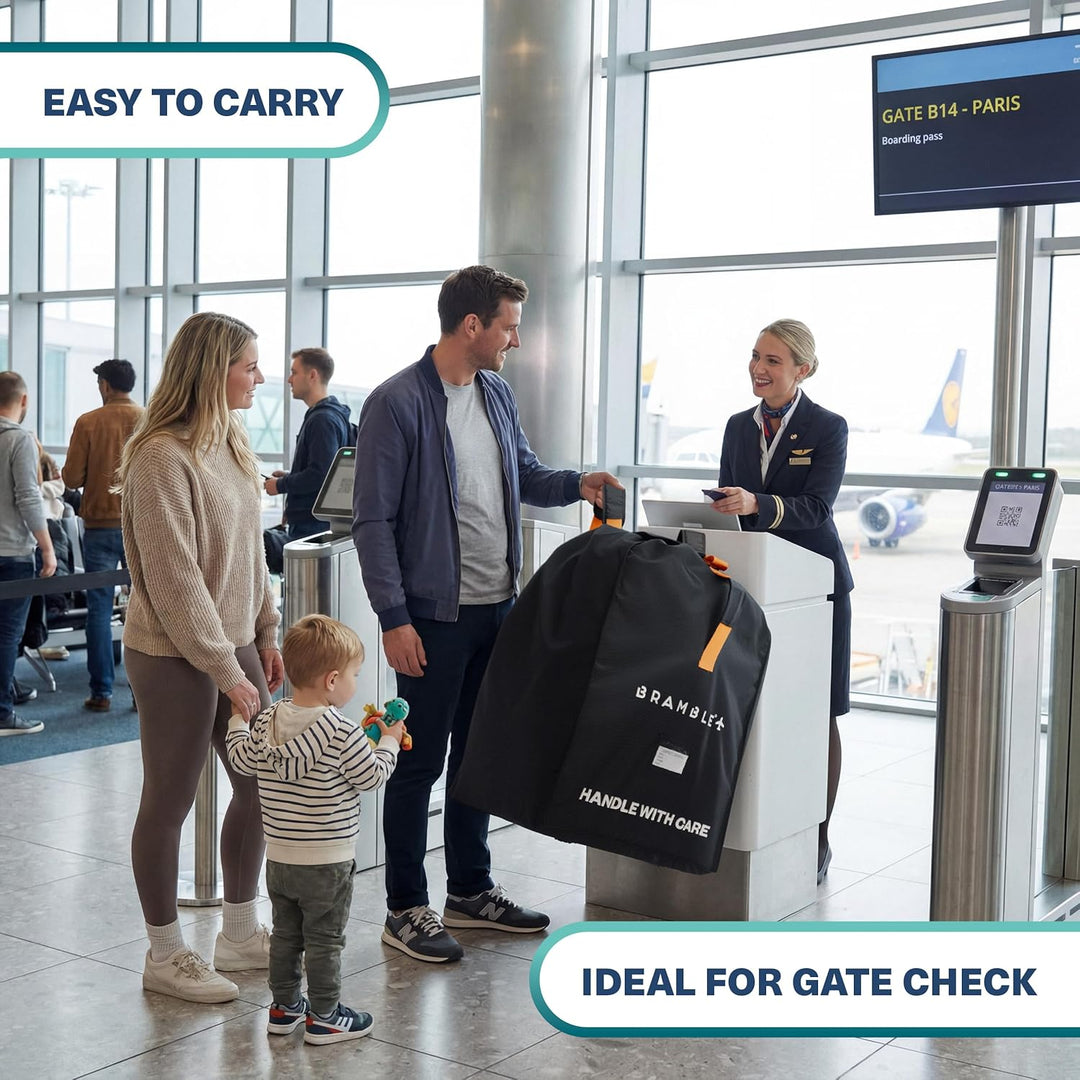 Bramble – Reisetasche für Autositze zum Einchecken am Flugzeuggate – Autositzbezug für Reisen am Flu