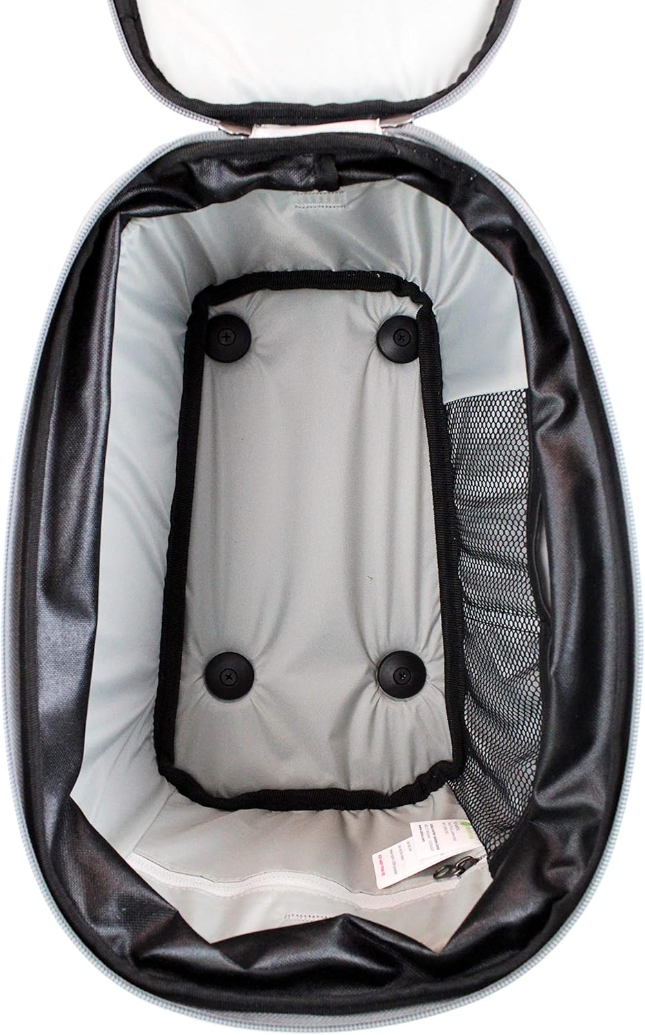 Racktime Unisex – Erwachsene Talis plus Gepäckträgertasche, schwarz, 1size Single, Single