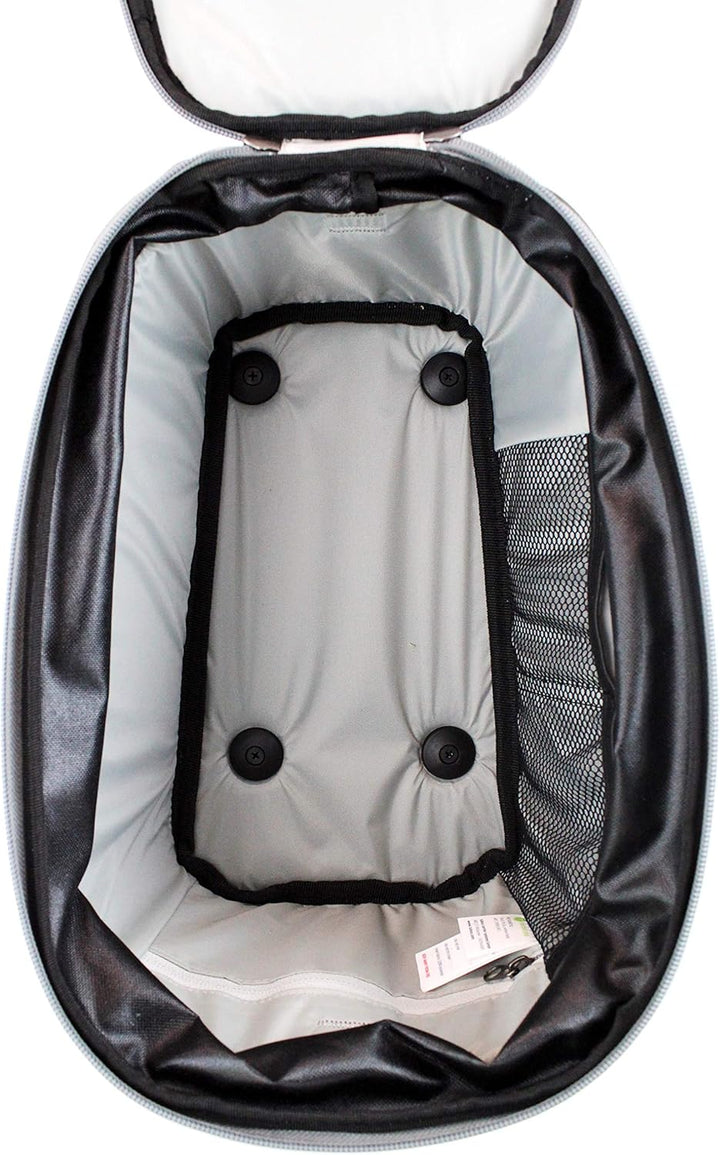 Racktime Unisex – Erwachsene Talis plus Gepäckträgertasche, schwarz, 1size Single, Single