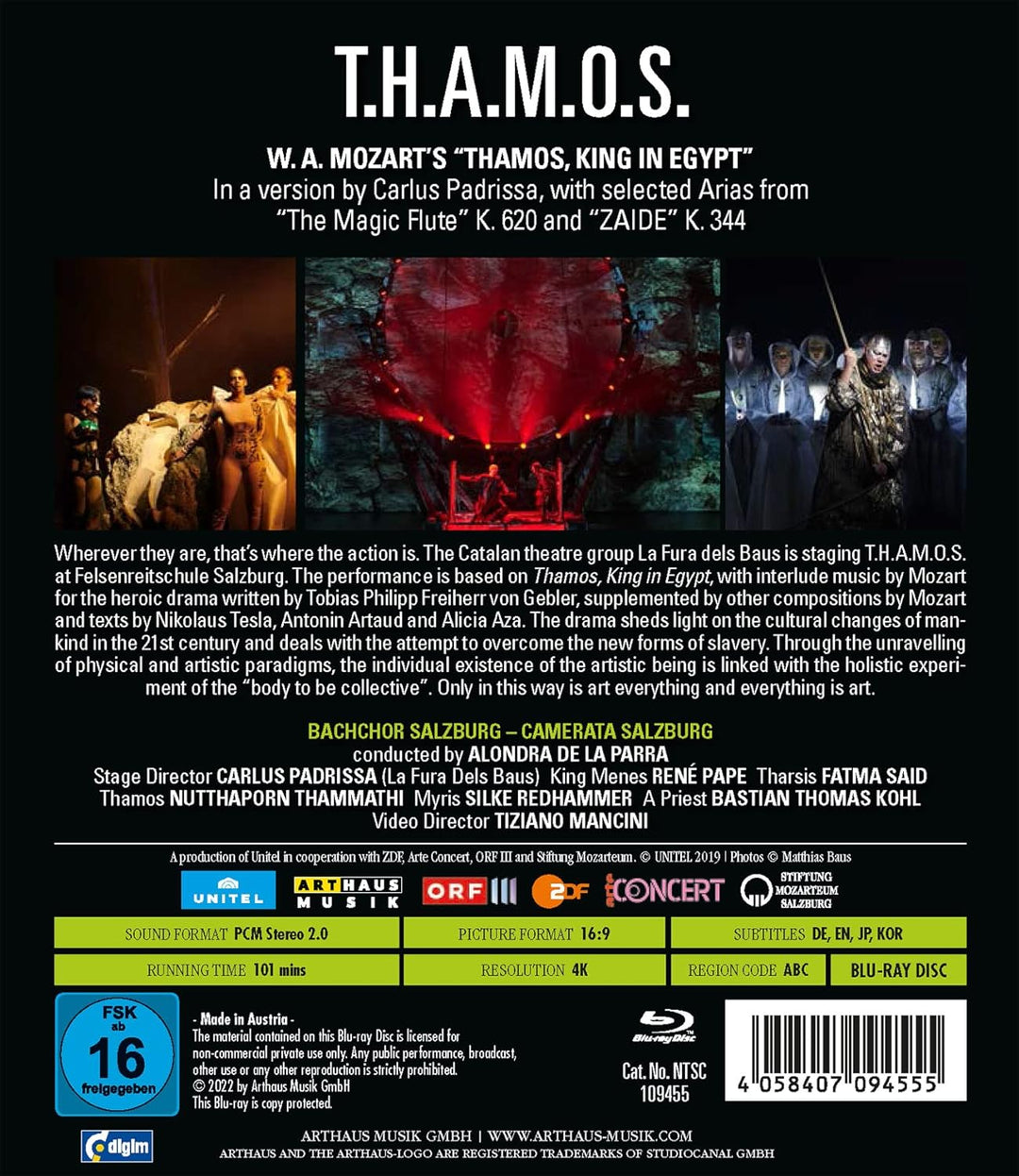 T.H.A.M.O.S. [Blu-ray], Blu-ray