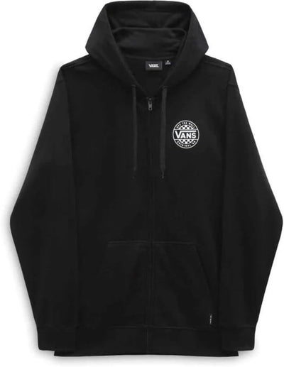 Vans Herren Original Zip Hooded Sweatshirt S Schwarz, S Schwarz