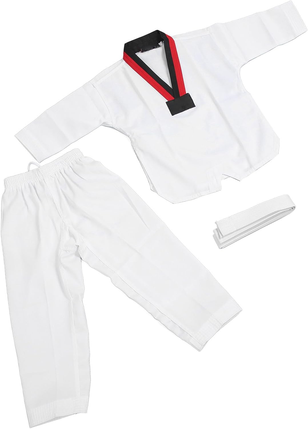 Taekwondo-Anzug, Elastischer Bund, rutschfest, Atmungsaktiv, Bequem, Taekwondo-Anzug für Zum Trainin