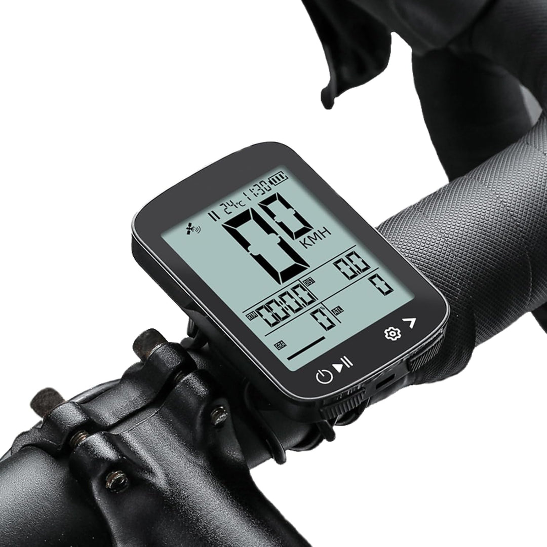 2,2/2,4 Zoll Fahrradcomputer, kabelloser Kilometerzähler, wasserdichter Multifunktions-Tachometer, g