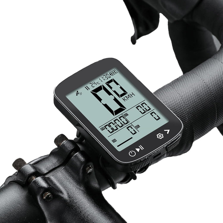 2,2/2,4 Zoll Fahrradcomputer, kabelloser Kilometerzähler, wasserdichter Multifunktions-Tachometer, g