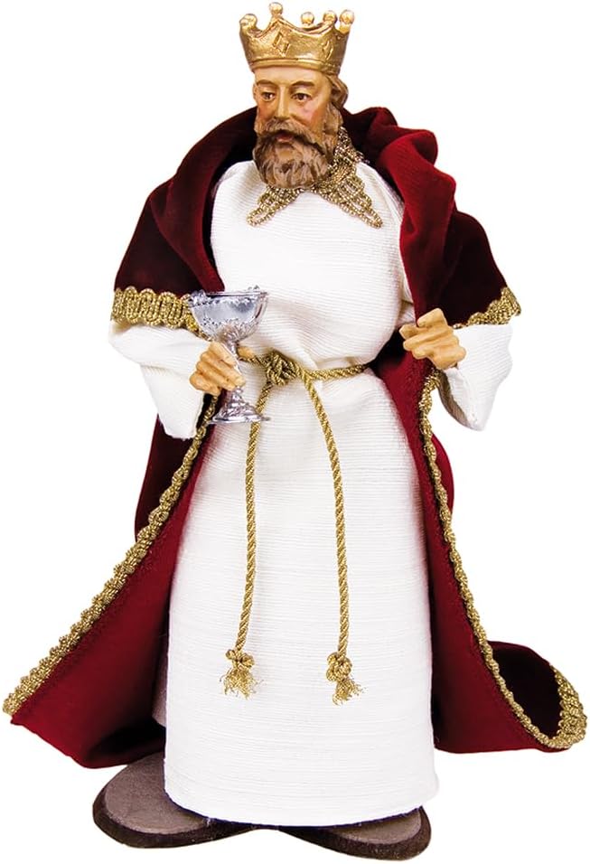 FRITZ COX RuCo Krippe | handgefertigt in Deutschland | 22cm | bewegliche Krippenfiguren (DREI Könige