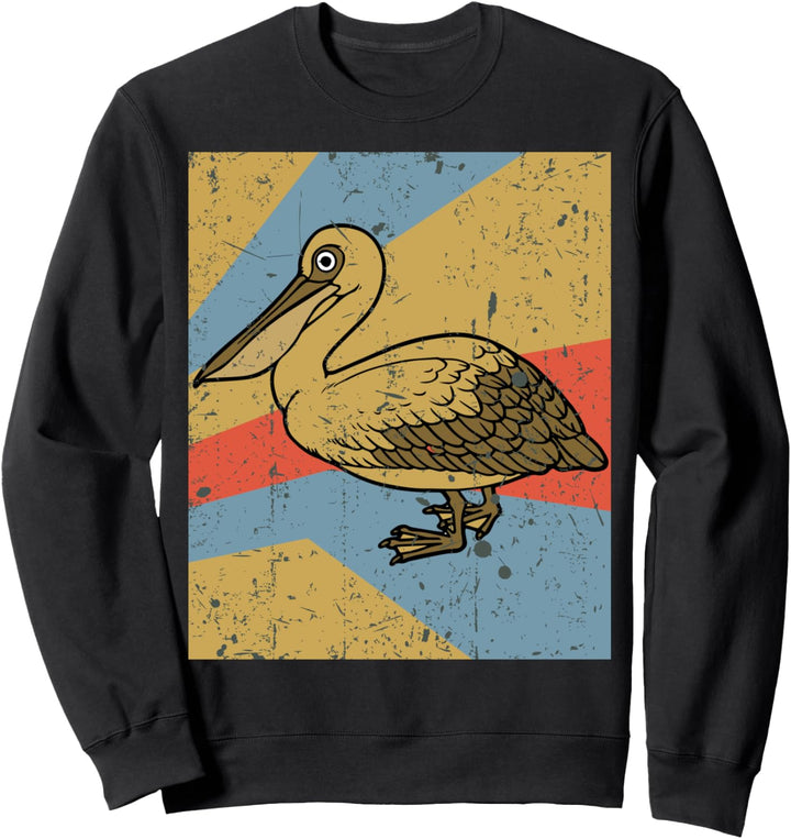 Pelikan Design Retro Vintage 70er 80er Jahre Look Sweatshirt