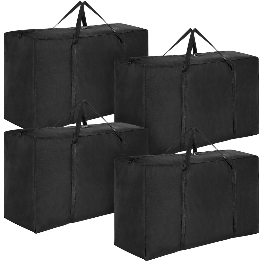 4er-Set 210L Extra Grosse Stabile Aufbewahrungsbeutel, Riesen 600D Oxford Material Lagerbox Umzugsta