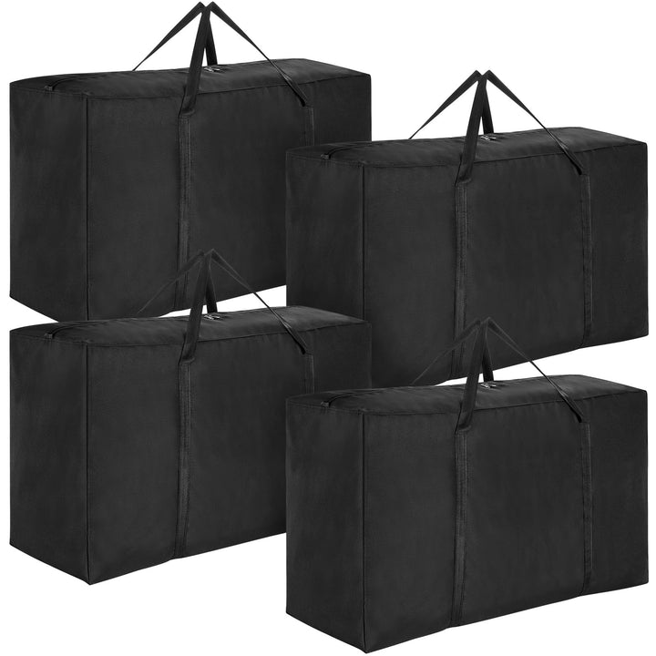 4er-Set 210L Extra Grosse Stabile Aufbewahrungsbeutel, Riesen 600D Oxford Material Lagerbox Umzugsta
