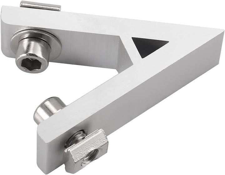 EYPINS 10X ALU Winkelverbinder, Aluprofil 20x20 Aluminium 45 Grad Winkel Befestigung Befestigungsmat