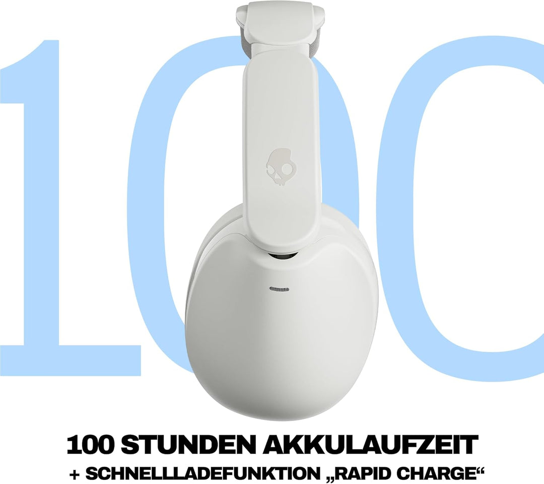 Skullcandy Hesh 360 Wireless Over-Ear Bluetooth Headphones, Up to 100 Hours Battery, Noise Isolating