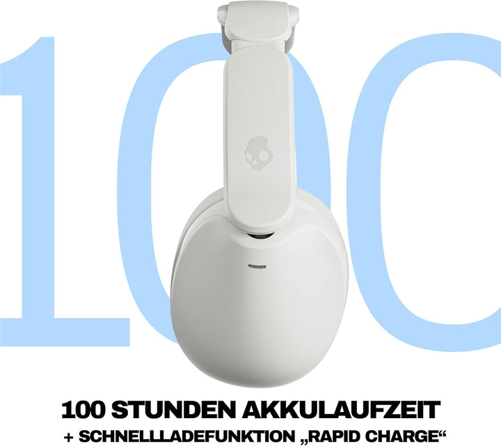 Skullcandy Hesh 360 Wireless Over-Ear Bluetooth Headphones, Up to 100 Hours Battery, Noise Isolating