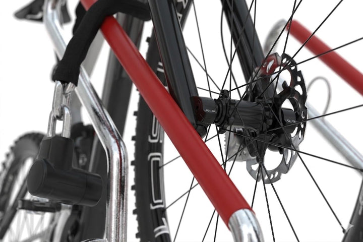 Anlehnparker 0502 XBF | einseitig | Fahrradständer für 2 Fahrräder | zum Aufdübeln | Stahl verzinkt