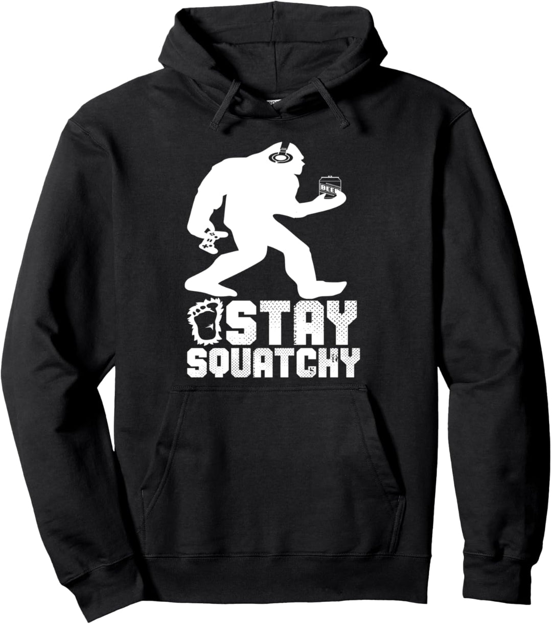 Bleib knackiger Bigfoot Pullover Hoodie