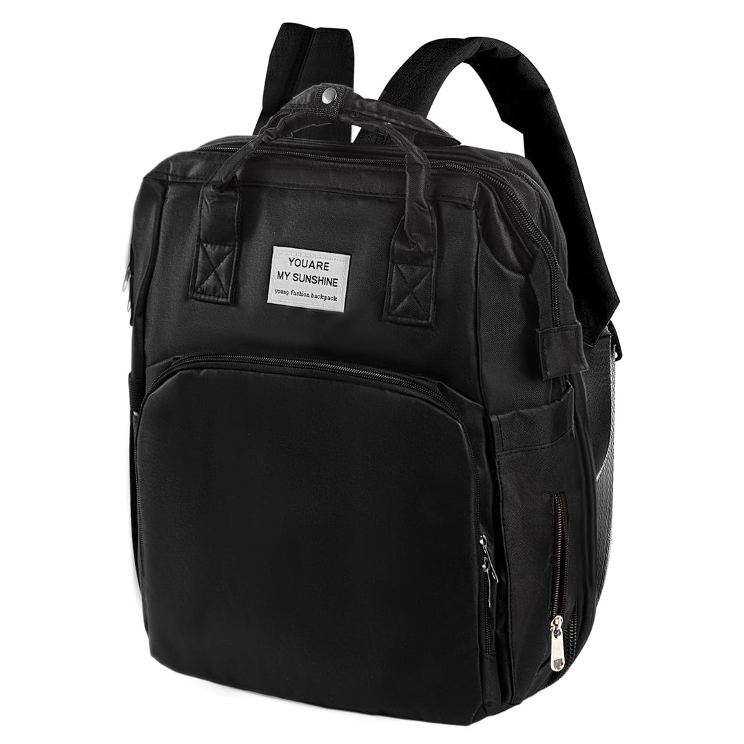 Multifunktionaler Wickelrucksack Baby – Wasserdichte Wickeltasche Rucksack aus Oxford Stoff mit Isol