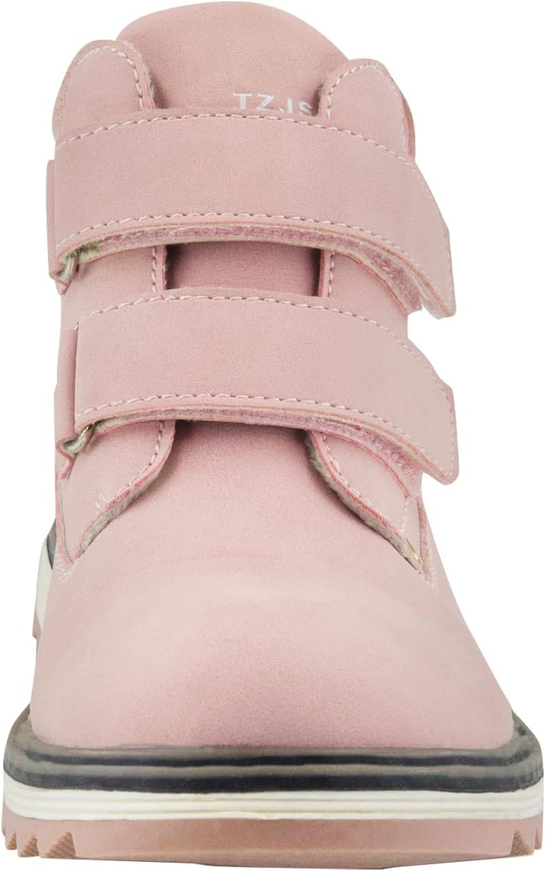TZJS Unisex Kinder Klassische Stiefel Jungen Mädchen Baby Winterstiefel Mit Klettverschluss Wasserdi
