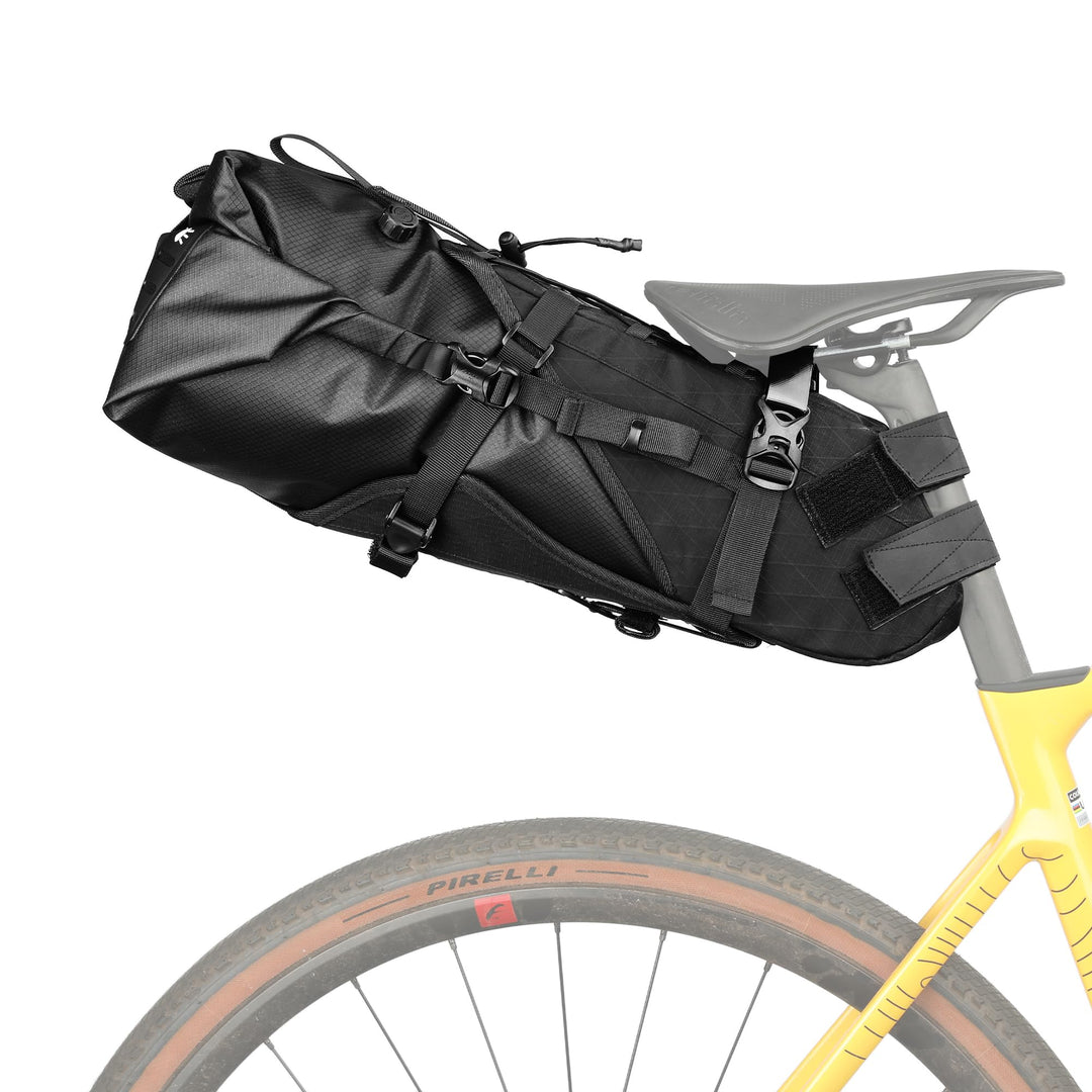 Rhinowalk Fahrrad Satteltasche Wasserdicht 14L Fahrradtasche Sitztasche Aufbewahrungstasche für Outd