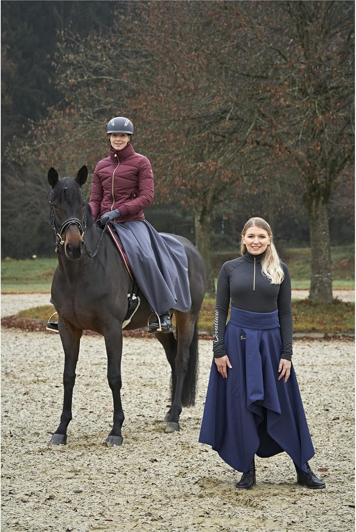 RL24 - Reitrock | atmungsaktiver Thermorock | wasserabweisend & Winddicht | Outdoor Rock für Damen |