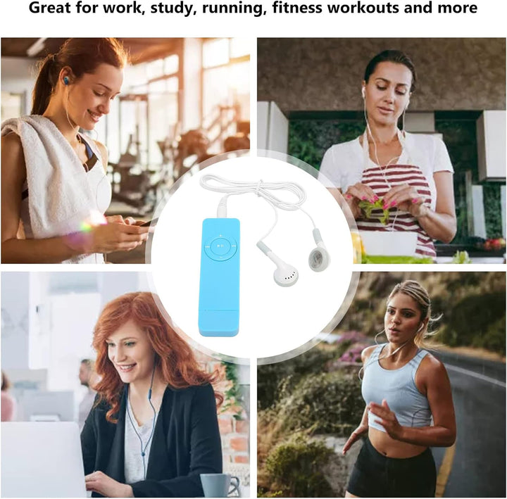 Kompakter und Tragbarer -MP3-Player, Verlustfreier Sound, Unterstützt Bis zu 64 GB für Studenten, di