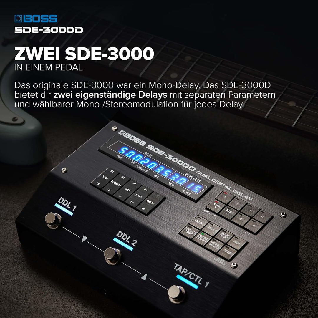 Boss SDE-3000 Dual Delay SDE-3000D, SDE-3000D