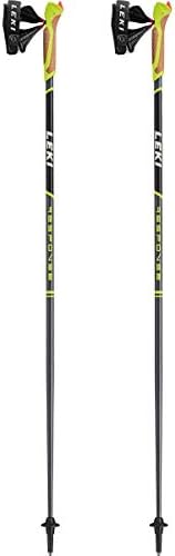 Leki Response Trekkingstöcke Nordic Walking Stöcke anthrazit 125 cm anthrazit-schwarz-grün, 125 cm a