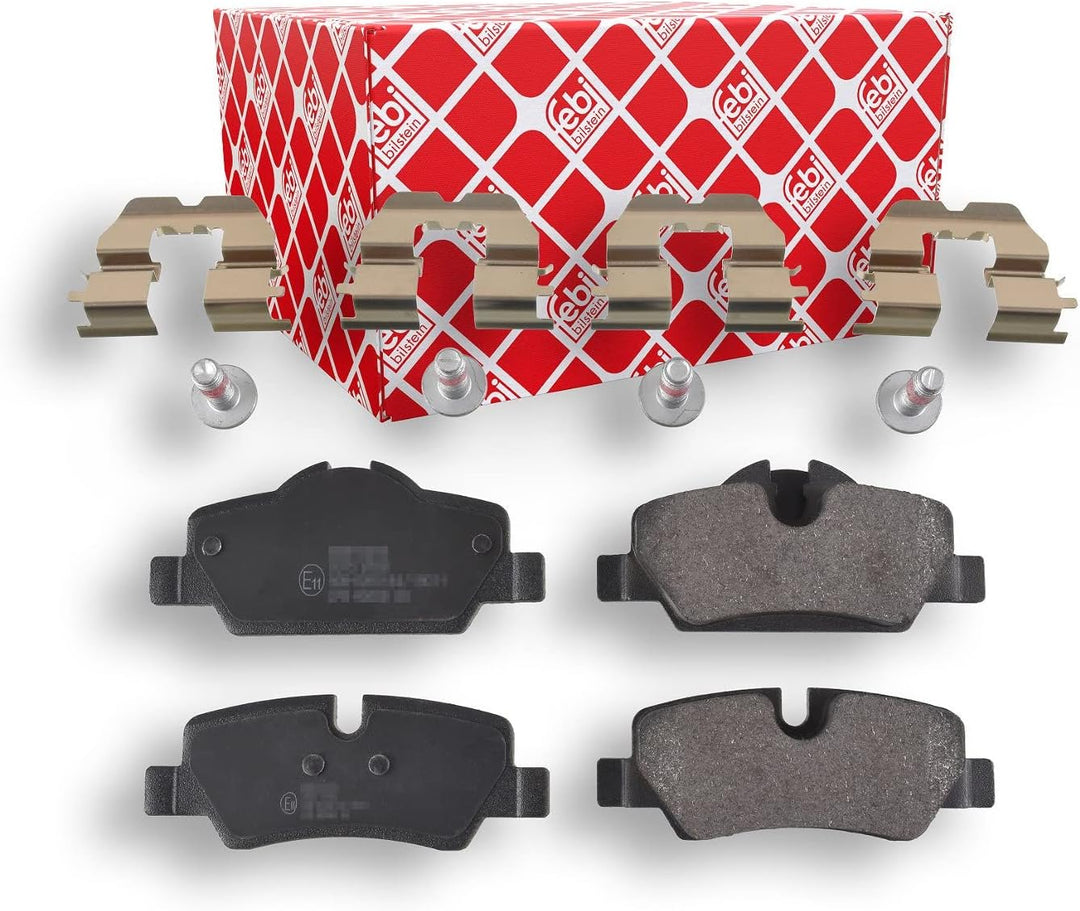 febi bilstein 116290 Bremsbelagsatz mit Anbaumaterial, 1 Stück