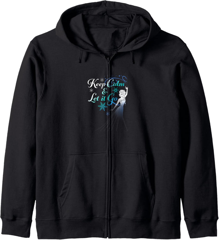 Disney Frozen Elsa Keep Calm & Let It Go Kapuzenjacke