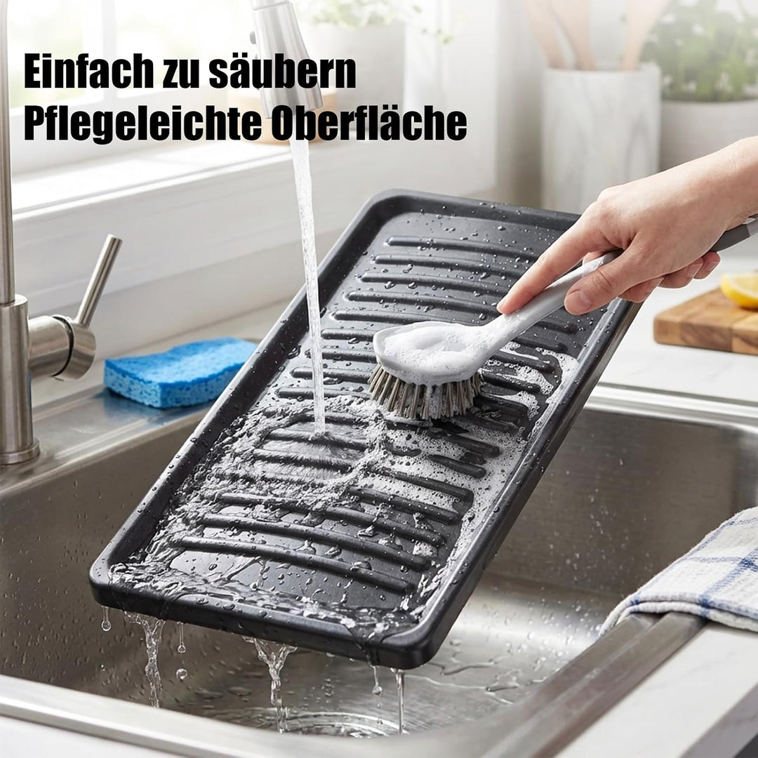 2-in-1 Raclette Set 8 Personen mit 8 Raclette Pfännchen, 40 x 20 cm | Antihaft Beschichtung Grillpfa