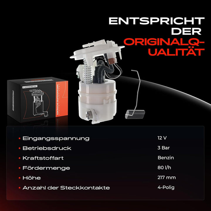 Kraftstoffpumpe Benzinpumpe für Berlingo B9 C4 Grand Picasso I UA_ C4 Picasso I UD_ 5008 Partner 1.6