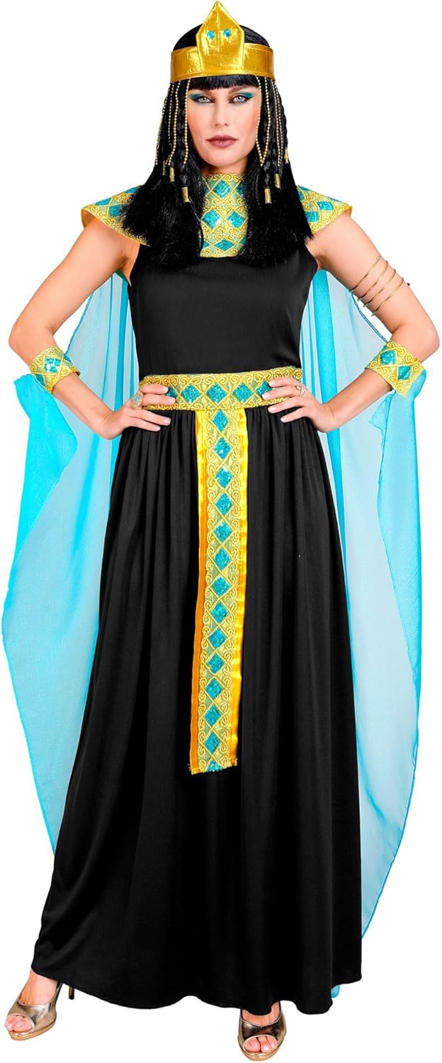 W WIDMANN MILANO Party Fashion - Kostüm Cleopatra, Kleid, ägyptische Königin, Faschingskostüme S Sch