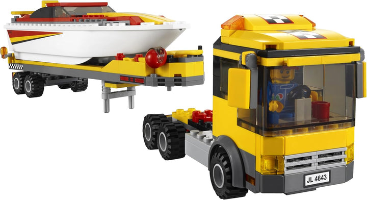 Lego City 4643 - Powerboot Transporter