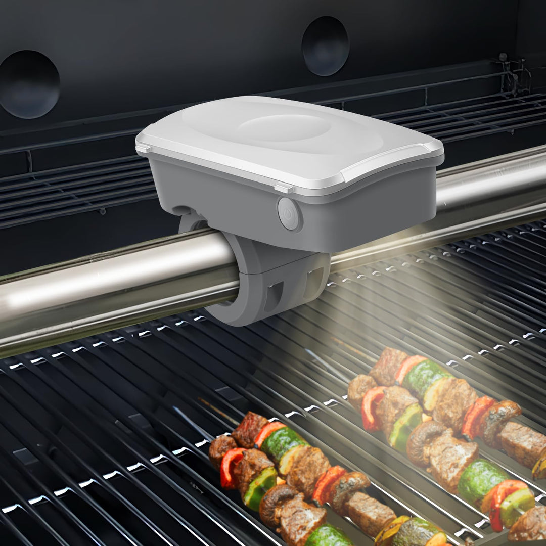 BBQ Grill Light Outdoor,Grill Zubehör für Outdoor Grill für Weber Grill Zubehör - Grau