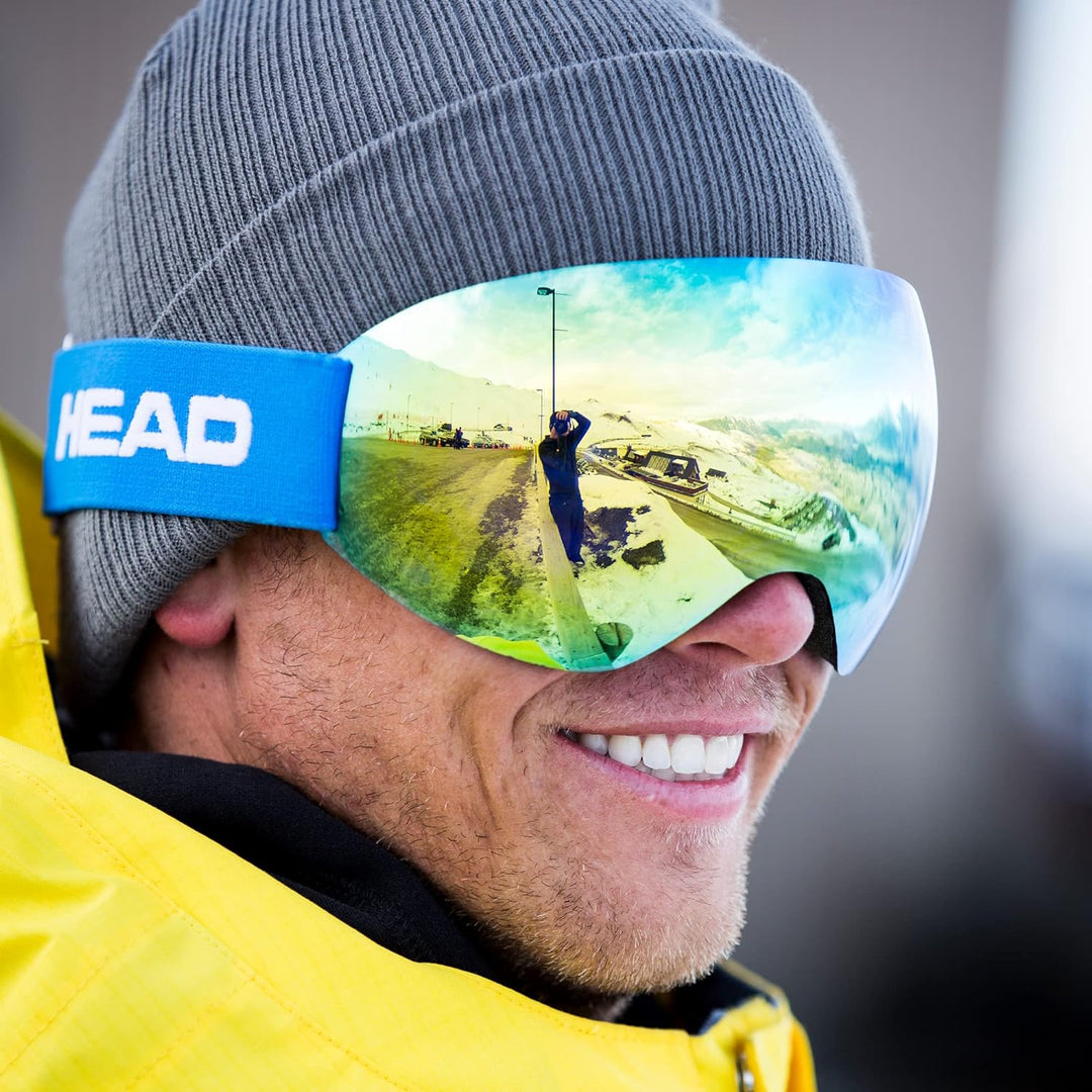 HEAD Unisex – Adult Solar Fmr Goggles Skibrille (1er Pack) L FMR blau, L FMR blau