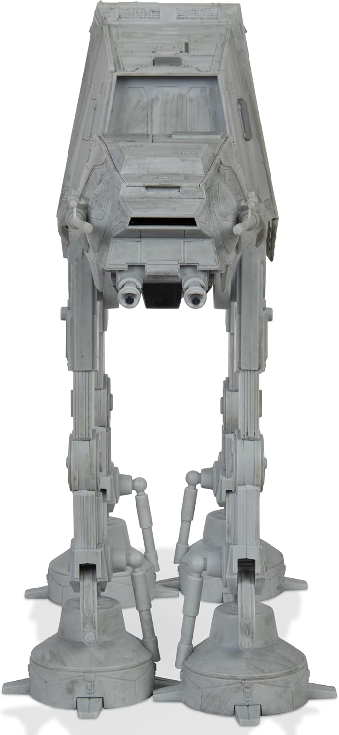 Bizak Star Wars 62610170 - Micro Galaxy Squadron at-at - Angriffsfahrzeug 25 cm mit Zubehör und 5 Fi