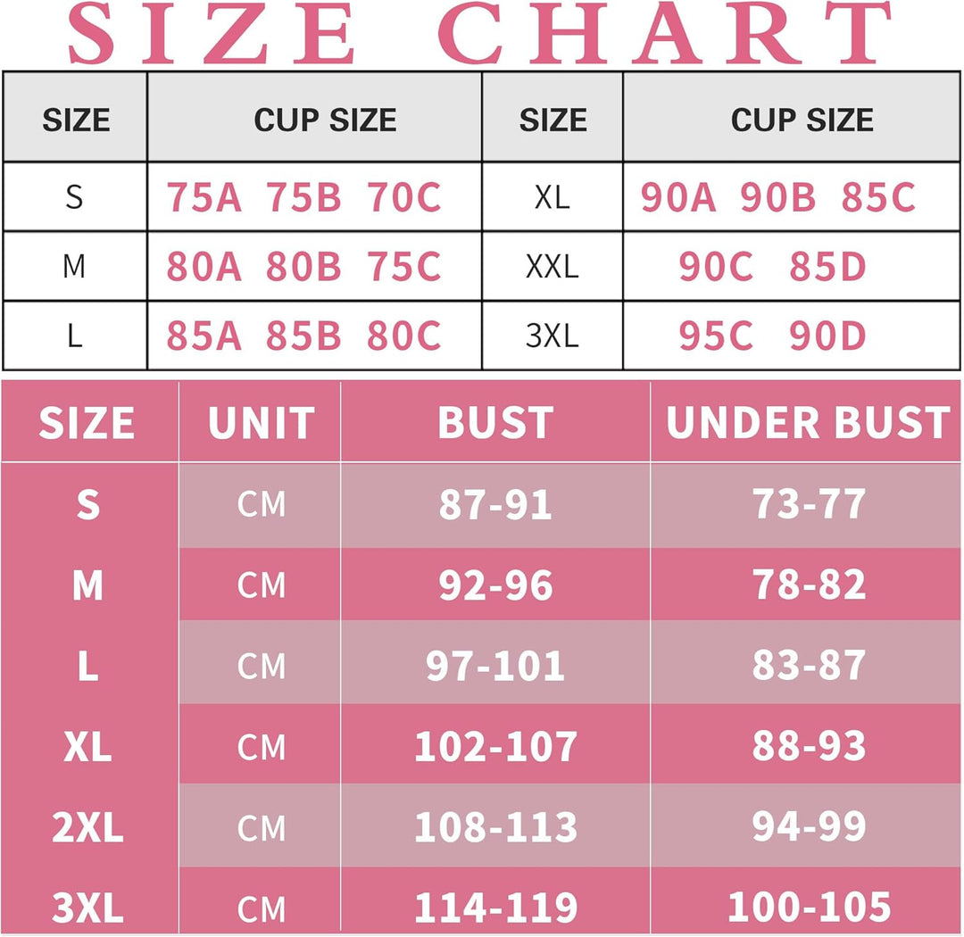 WOWENY BH Damen Ohne Bügel Schlaf Bustier Tops Spitze Bralette Bügelloser Klassischer T Shirt BH Sch