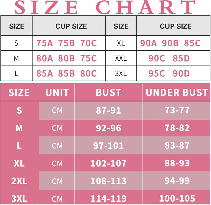 WOWENY BH Damen Ohne Bügel Schlaf Bustier Tops Spitze Bralette Bügelloser Klassischer T Shirt BH Sch