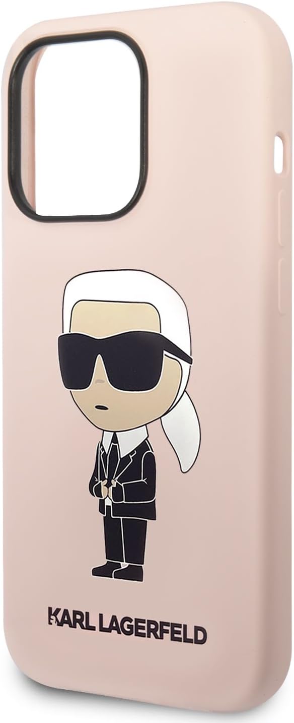 KARL LAGERFELD KLHCP14XSNIKBCP Hülle für iPhone 14 Pro Max 6,7" hardcase Rosa SI