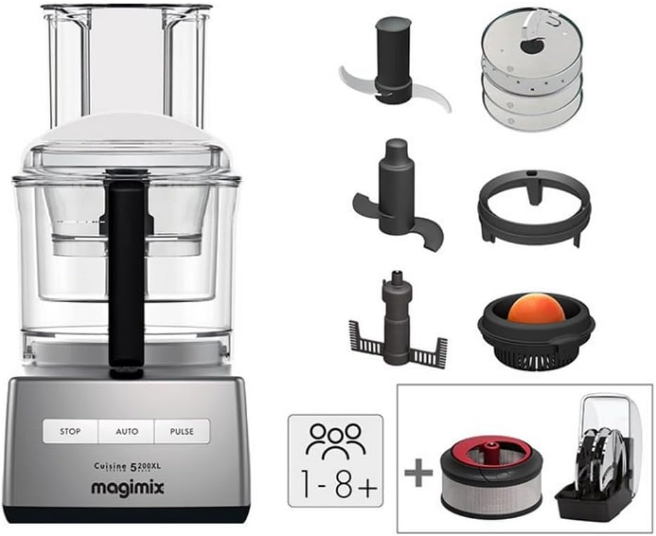 Magimix 18711F Küchenmaschine, 1100 W, 3,6 L