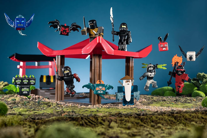Roblox ROB0536 Action-Kollektion – Ninja Legends Deluxe Spielset [enthält Exklusives virtuelles Arti