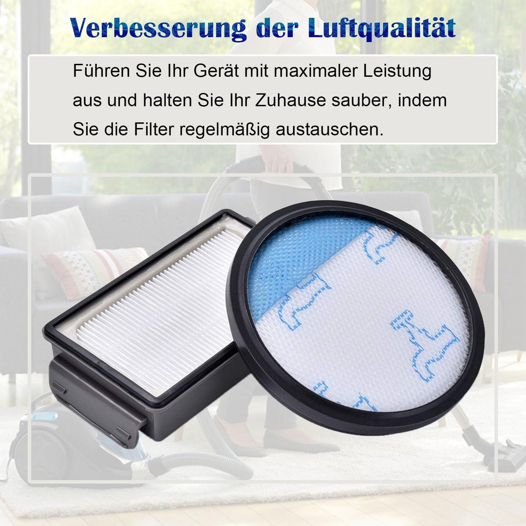 2 Stück RO3731 Staubsaugerfilter für Rowenta Compact Power RO3731EA, RO3715EA, RO3753EA, RO3724EA, R