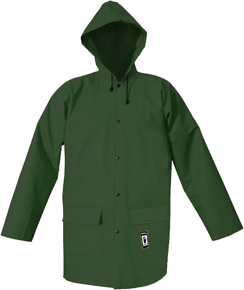 PROS 101 Regenjacke Arbeitsjacke Schutzjacke Herren Damen EN ISO 13688 EN 343 Schweissnähte Plavitex