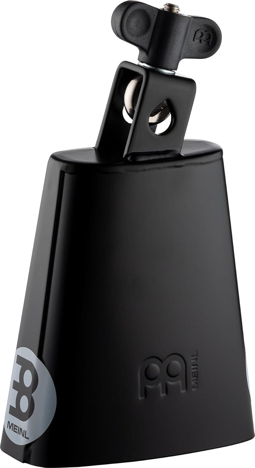 Meinl Percussion SL475-BK Cowbell, Black Finish Modell, 12,07 cm (4,75 Zoll) Länge, schwarz