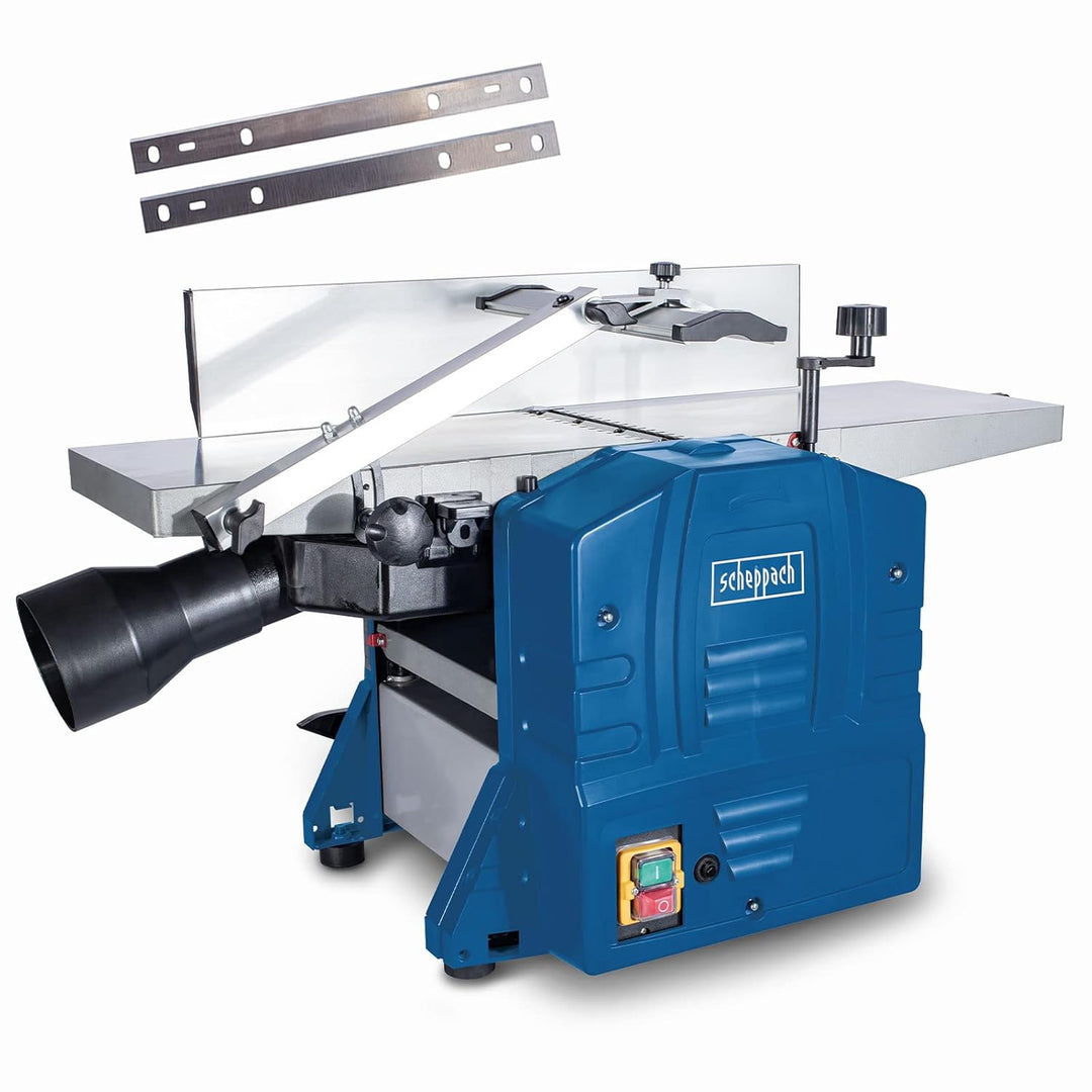Scheppach Abricht- und Dickenhobelmaschine HMS860 Hobelmaschine Hobel inkl. 2.Messersatz | 1500W Lei