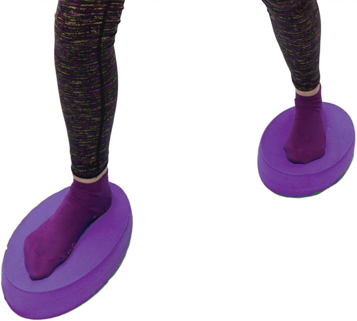 FitProducts Oval Balance Pads: Ideal für Physiotherapie, Pilates, Yoga, Kampfkunst Balance/Ausdauer/