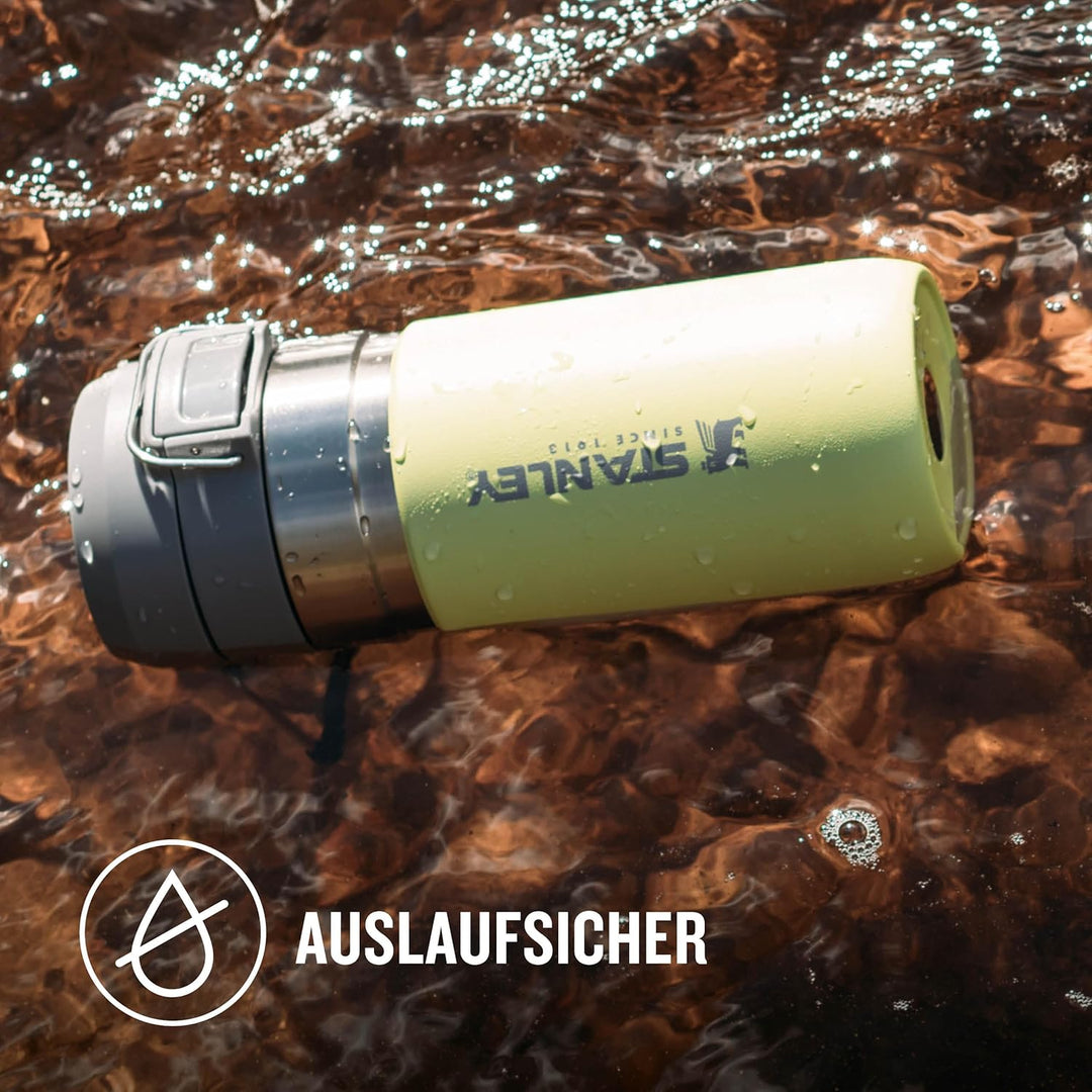 Stanley Quick Flip Trinkflasche Edelstahl 0.47L - Hält 7+ Stunden Kalt - Wasserflasche BPA-Frei - Sp